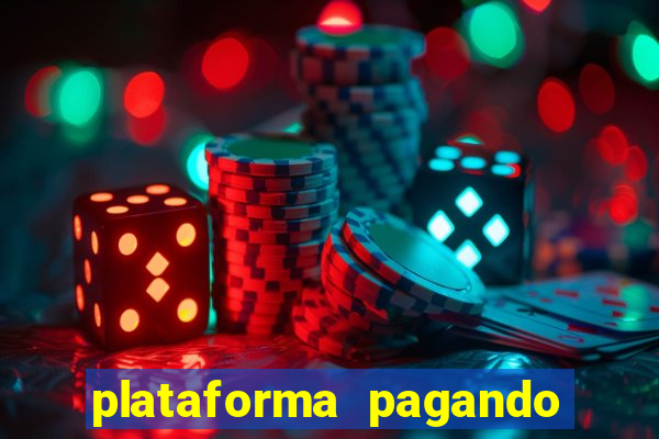 plataforma pagando no cadastro bet